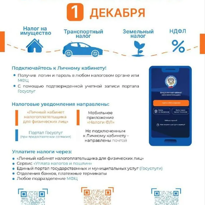 Не забудьте оплатить налоги до 1 декабря! 🗓️
