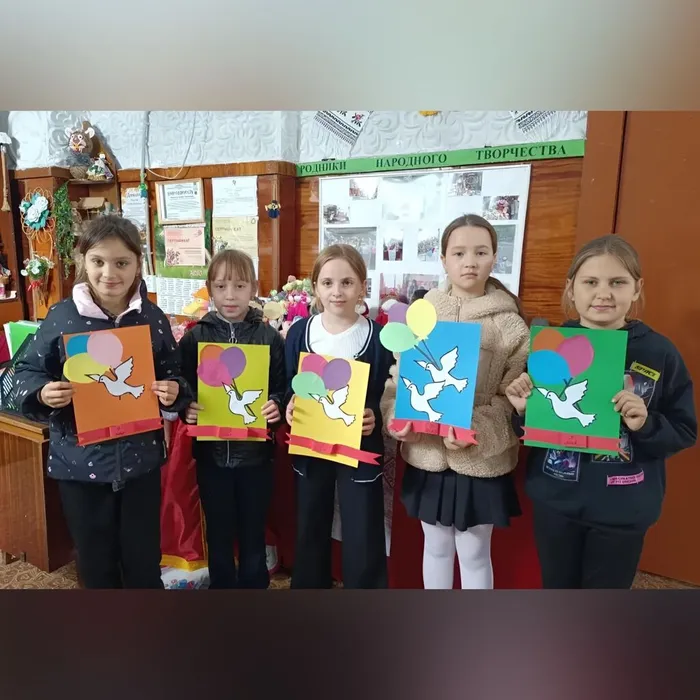 Мастер-класс «Голубь мира»!