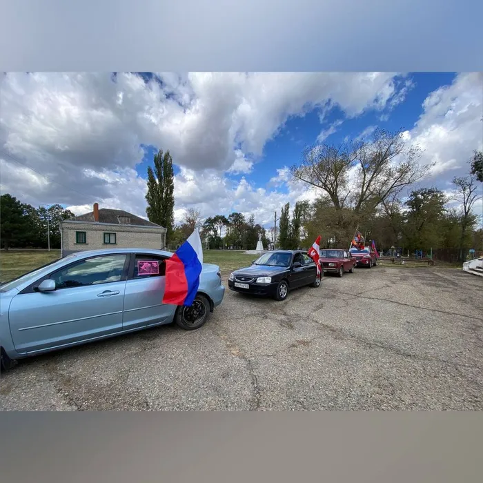 Патриотический автопробег «Освободителям Кубани посвящается».